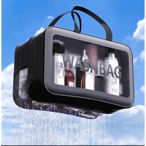 모두니 여행 세면 목욕 반투명 매쉬 워시백