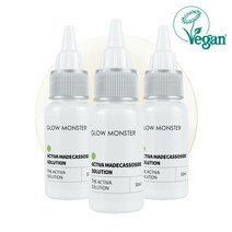 글로우몬스터 액티바 마데카소사이드 시카 솔루션 원액, 3개, 30ml