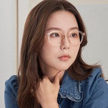 블루래빗 남여공용 블루라이트차단 판토 뿔테안경