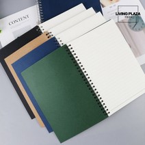 스프링노트 스터디 신학기 색상 공책 플래너 랜덤 광장 모지 떡메 메모 다이어리 수첩, 색상랜덤
