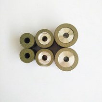 CBN 수지 본드 내부 그라인딩 휠 100% 질화 붕소 원형 스테인레스 고속 스틸 티타늄 합금, 09 D25 T20 H6