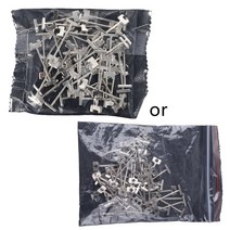 건설 도구 실노 천을 마 상자 홀더77jb diy 타일 레벨러 스틸 바늘 50 개대 타일 레벨링 t-핀 0.9mm 1.5mm, 02 A