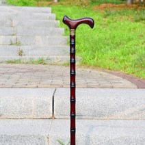 안전지팡이 어르신 지팡이 원목 미끄럼방지기목 지팡이 지팡이 나무 어르신 지팡이 가볍다-182388, 단일옵션, 옵션04