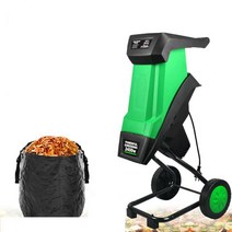 파쇄기 나뭇가지 잔가지 절단기 분쇄기 나무 목재, B타입 2800W 분쇄기 + 30미터 라인
