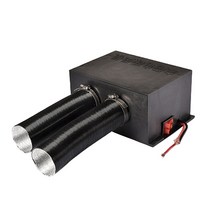 무시동히터 차박 캠핑 500W 12V/24V 더블 홀 자동차 히터 서리 제거 보온 성에 제거 온수기 자동차 인테리, 01 24V 500W