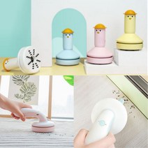 무선 진공 미니 핸드 책상 지우개가루 데스크 오피스 USB충전 미니청소기, 큐티오리 옐로우(C503-1)