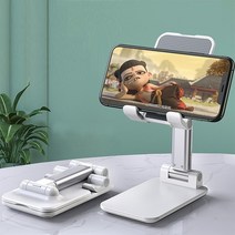 탁상 캠핑용 휴대용 스마트폰 거치대 높이조절, 탁상거치대-일반형