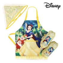 백설공주 애플 앞치마 세트 미술놀이복 아기미술가운 미술가운, 02)대