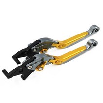 스즈키 UH-125 버그맨 2002 클러치 브레이크 레버 조절 가능 핸들 그립 2003-, 19 golden golden spots