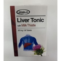 오리진에이 리버 토닉 밀크시슬 밀크씨슬 실리마린 90정 (호주) ORIGIN-A LIVER TONIC with Milk Thistle
