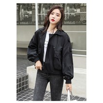 봄 쇼트 스몰 코트 여 루즈핏 트렌치 점퍼 여성 코트