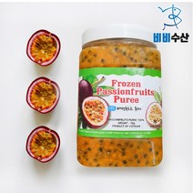 비비수산 패션후르츠퓨레1kg(병포장), 2병, 1kg