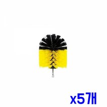 손쉬운 타이어 드릴 전용 브러쉬세트 3.5in x5개세차브러쉬 세차솔 세차용브러쉬 셀프세차솔 셀프세차용품 청소솔 타이어관리 타이어관리용품 타이어광택 타이어, B-지름 9cm