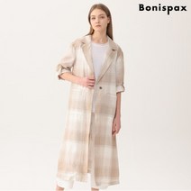 보니스팍스 소매롤업체크자켓-MF72JK042