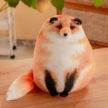 모찌 대형 인형 애착 안고자는 인형 바디필로우 귀여운 여우 인형 귀여운, 25cm Fox