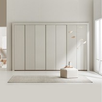 한샘 아트월 붙박이장 대칭형_행거형(18종/택1), B형 : 머쉬룸그레이