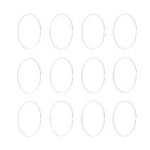 이케아 하셴 욕실 샤워커텐 커튼링 코너커튼봉 고리 가림막 링