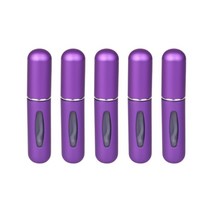 달모아 휴대용 향수 공병 향수통 스프레이 용기 5ml, 5개, 퍼플