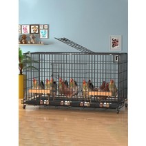 닭장 사육장 대형 케이지 가정용 닭 키우기 병아리, 일반 70x50x60, 굵은 패키지 1