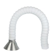 작업장 후드 자바라 고기냄새제거 환기 납땜 집진기, 범용파이프1m(파이프+조절밸브+작은사각커버)