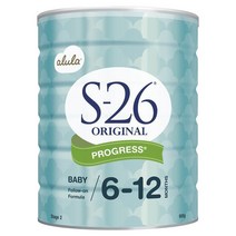 S26 2단계 오리지널 알룰라 프로그레스 6-12개월 아기 유아분유 900g