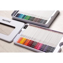팬톤 72색 색연필 수성유성 문구 미술용품 전문가용, 수성 색연필