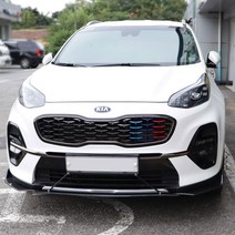 USK 스포티지더볼드 라디에이터 그릴 포인트 악세사리용품 드레스업 익스테리어 DIY꾸미기 튜닝, G.타입_퍼포먼스(조수석)