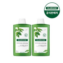 [클로란] [공식] 네틀 노세범 샴푸 400ml 2개/케이스 증정, 상세 설명 참조