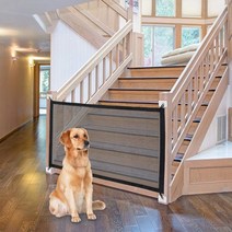 메쉬휀스 울타리 메쉬휀스가격표 대문 기둥 철망 pet dog gate barrier, 180x72cm