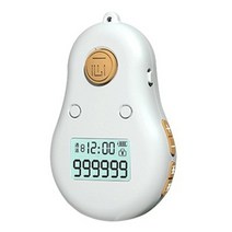 카운팅 카운트 기계 카운터 디지털 인원 계수 체크 108 세기 갯수 백라이트 디스플레이가있는 3 in 1 전자 손가락 이슬람교도를위한 손가락 손 집계 계산, 하얀색