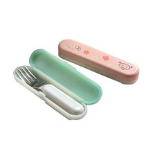 일본 HAKOYA 접이식 미니포크 케이스(토모타치), 코부따(핑크)