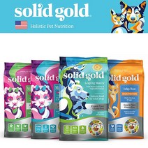 솔리드골드 마이티미니 치킨 강아지 고양이 프리미엄 건식사료 4종 1KG 미국산, 마이티미니(치킨&병아리 콩과호박)1kg