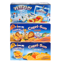 [안녕골목마켓] 농심 카프리썬 3종 사파리 10개+오렌지 10개 아이스티 10개, 사파리10+오렌지10+아이스티10