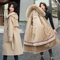 해외 롱 패딩 여성 캐주얼 겨울 아우터 점퍼 2021 자켓 후드 코트 두꺼운 따뜻한 용