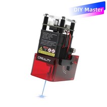 creality 3d cv-레이저 조각 레이저 모듈 24v 1600mw ender-3 s1 ender-3 s1 pro 프린터용 정밀 포커싱 그을음 흡수