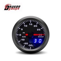 부스터게이지 볼트게이지 볼트미터 속도계 차량용 드래곤 게이지 52mm car tachometer prm 부스트 게이지 전압, 부스터 게이지 psi