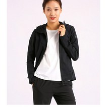 살레와 윈드 재킷 자켓 후드 집업 바람막이 아노락 아우터 스판 봄 가을 여성
