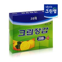 크린랲 크린장갑 200매, 200매입, 1개
