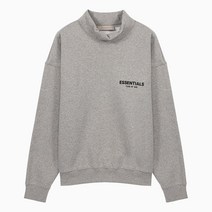 (당일) 22FW 피어오브갓 에센셜 모크넥 다크 오트밀 기모 맨투맨 192SU224428F