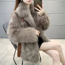 여성 겨울 아우터 페이크 퍼 코트 3컬러G22111723