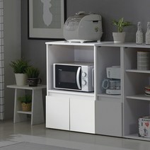 이케아 주방 수납장 장식 서랍 오픈 2칸 3칸 원룸 거실 선반 렌지대 틈새 장 펜트리장, 나인 렌지대, 화이트