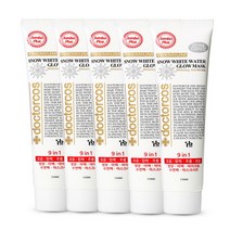 닥터코스 스노우 화이트 워터 글로우 마스크 튜브형, 110ml, 5개