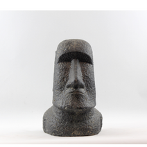 모아이석상 모아이 석재 전원주택 자연과 실내 돌조각 조각 상 마당 조형물, 모아이 돌조각상 30cm