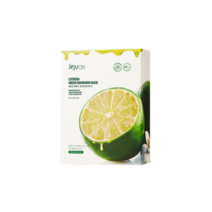 제주온 큐테라 풋귤 마스크팩 진정 모공 수렴 유수분 밸런스 수부지 염증 트러블 수분 보습 히알루론산 약산성 저자극 항산화 23ml 8매, 1개