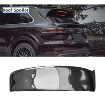 자동차 카본 카 시트지 랩핑 튜닝 포르쉐 카이엔 쿠페 바디 키트 20192023 리얼 탄소 섬유 범퍼 프론트 립 리어 디퓨저 스포일러 사이드 스커트 커버, 1.front lip