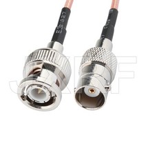 BNC 남성 여성 직각 HD-SDI 케이블 RG316 RF 동축 안테나 피그 테일 점퍼 50 Ohm 커넥터 어댑터, 02 No 2_10 80CM