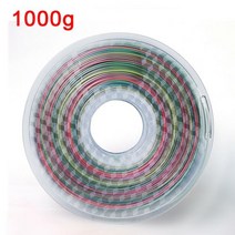3D 펜 필라멘트 1.75mm 레인보우 실크 PLA 3d 프린터 실키가 풍부한 광택 인쇄 재료 여러 가지 빛깔의 람돈 1kg/500g/250g, RAINBOW G-1kg