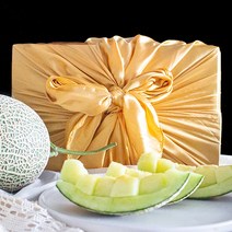 고당도 꿀 메론 선물세트 8kg 3~4수 보자기 포장, 단품