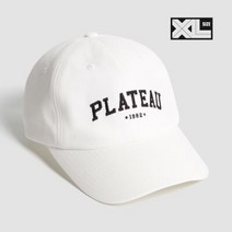 빅사이즈 볼캡 XL PLATEAU LST CAP WHITE