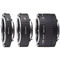 Kenko Close -up 링 디지털 클로즈 세트 Nikon F 마운트 풀 사이즈 호환 12mm/20mm/36mm 8333391, 1개, 상품명참조